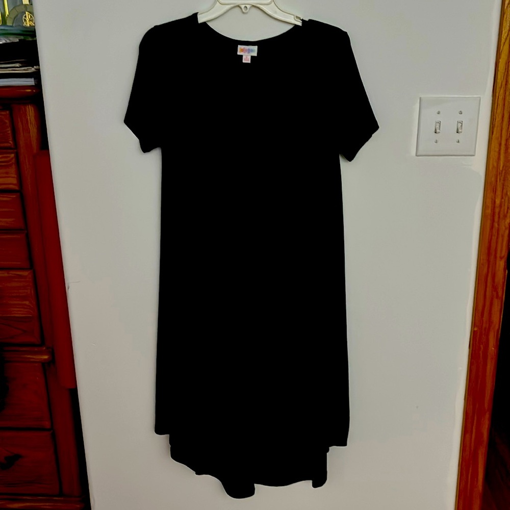 LulaRoe Black T-shirt Dress